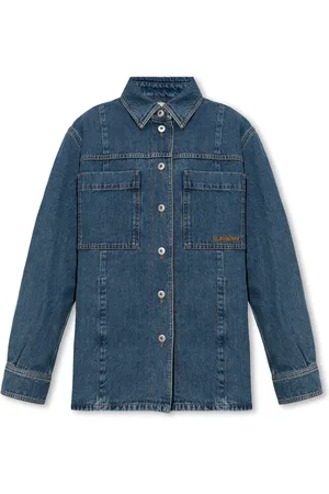 Burberry Mujer, Chaquetas, Azul, Talla: S