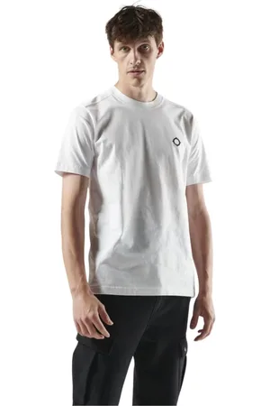 MA.STRUM Hombre, Camisetas, Blanco, Talla: XL