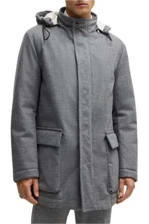 HUGO BOSS Hombre, Chaquetas, Gris, Talla: XL