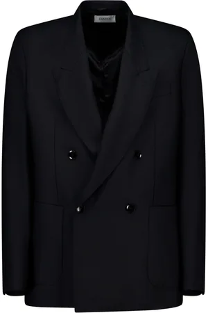LANEUS Hombre, Chaquetas, Negro, Talla: M