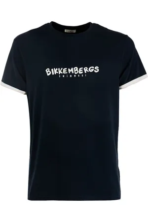 Bikkembergs Hombre, Camisetas, Azul, Talla: L