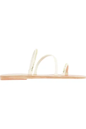 Ancient Greek Sandals Mujer, Zapatos, Blanco, Talla: 38 EU