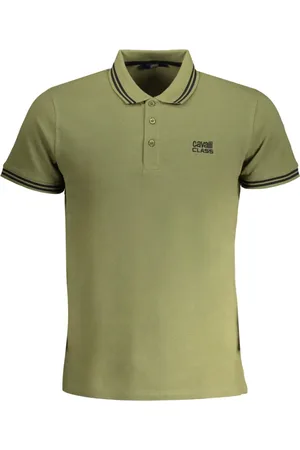 Roberto Cavalli Hombre, Camisetas, Verde, Talla: L
