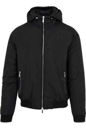 MOORER Hombre, Chaquetas, Azul, Talla: M