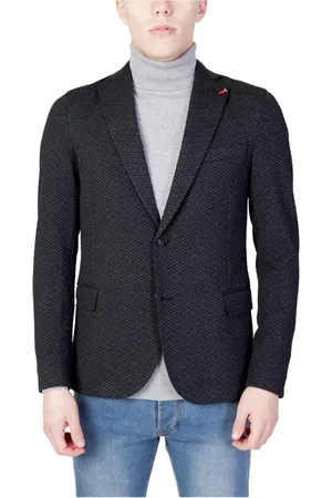 MULISH Hombre, Chaquetas, Negro, Talla: 2XL