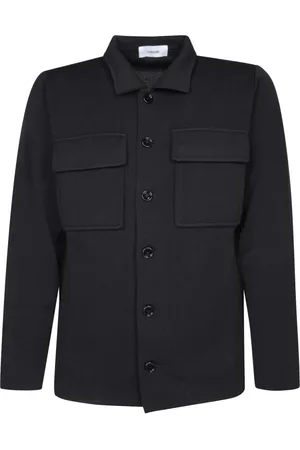 LARDINI Hombre, Chaquetas, Negro, Talla: L