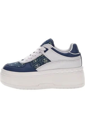 Guess Mujer, Zapatos, Azul, Talla: 38 EU