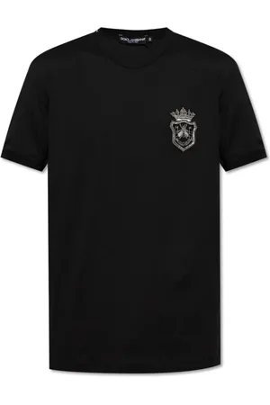 Dolce & Gabbana Hombre, Camisetas, Negro, Talla: M