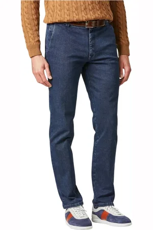 Meyer Hombre, Pantalones, Azul, Talla: W36 L30