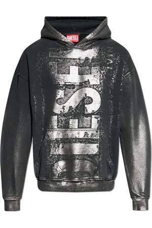 Diesel Hombre, Sudaderas, Negro, Talla: XL