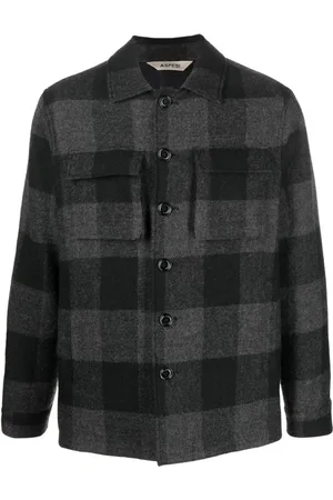 Aspesi Hombre, Camisas, Gris, Talla: M