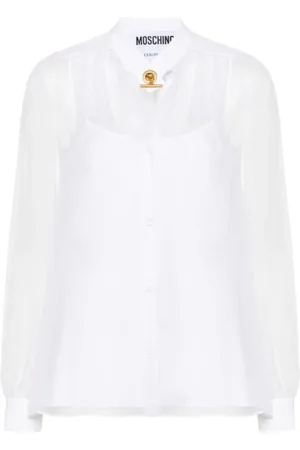 Moschino Mujer, Blusas y Camisas, Blanco, Talla: M