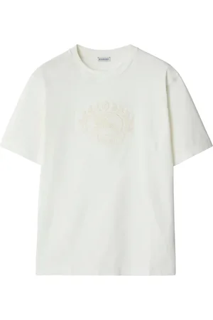Burberry Hombre, Camisetas, Blanco, Talla: S