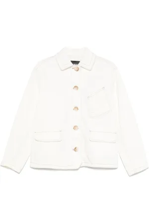 Emporio Armani Mujer, Chaquetas, Blanco, Talla: L