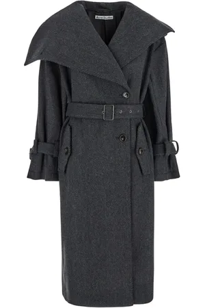Acne Studios Mujer, Abrigos, Negro, Talla: S