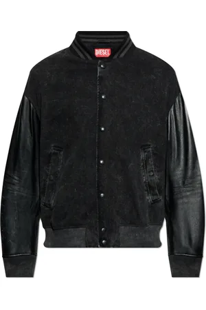 Diesel Hombre, Chaquetas, Negro, Talla: L
