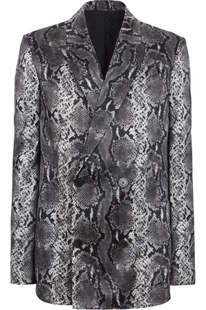 Balmain Hombre, Chaquetas, Gris, Talla: M
