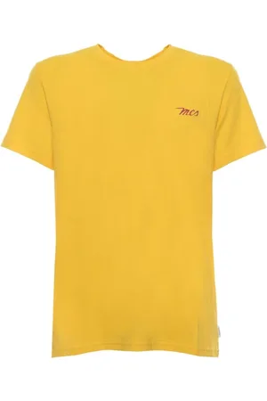 MCS Hombre, Camisetas, Amarillo, Talla: L