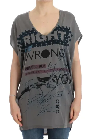Costume National Mujer, Camisetas, Gris, Talla: M
