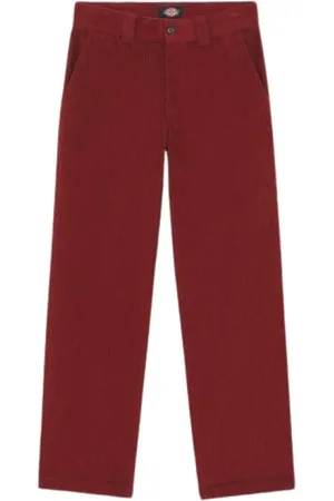Dickies Hombre, Pantalones, Rojo, Talla: W34