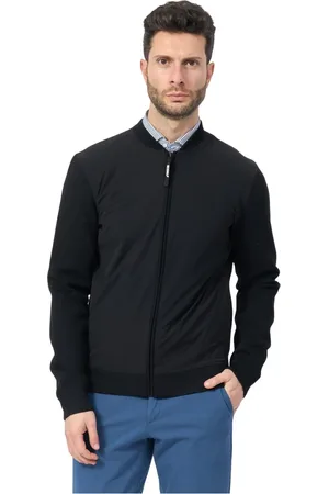 ECOALF Hombre, Chaquetas, Negro, Talla: S
