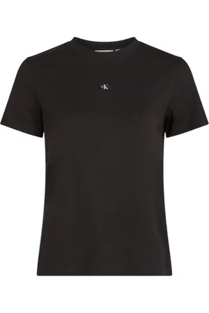 Calvin Klein Mujer, Camisetas, Negro, Talla: L