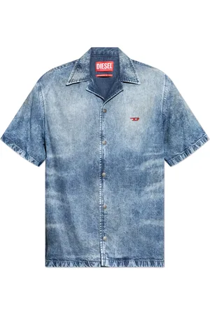 Diesel Hombre, Camisas, Azul, Talla: L