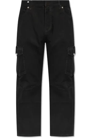 Balmain Hombre, Pantalones, Negro, Talla: W31