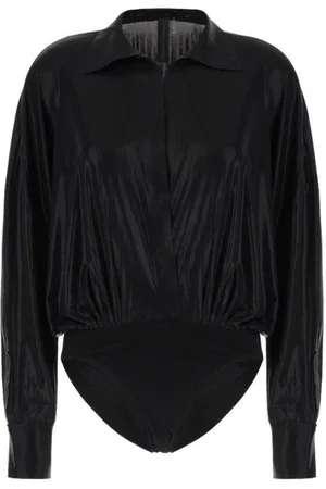 Norma Kamali Mujer, Camisetas, Negro, Talla: S