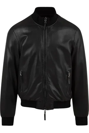 THE JACK LEATHERS Hombre, Chaquetas, Negro, Talla: L