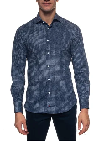 Carrel Hombre, Camisas, Azul, Talla: M