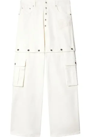 OFF-WHITE Hombre, Vaqueros, Blanco, Talla: W31