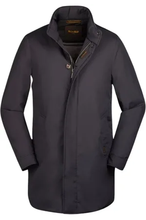 MOORER Hombre, Chaquetas, Azul, Talla: XS