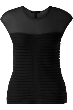 Marc Cain Mujer, Camisetas, Negro, Talla: S