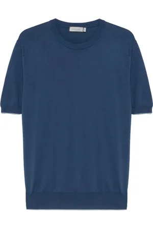 CANALI Hombre, Camisetas, Azul, Talla: 3XL
