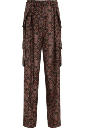 DRIES VAN NOTEN Mujer, Pantalones, Marrón, Talla: M