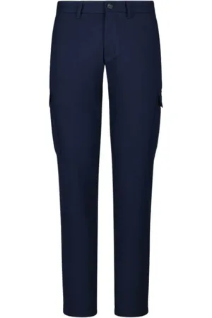 Roy Robson Hombre, Pantalones, Azul, Talla: M