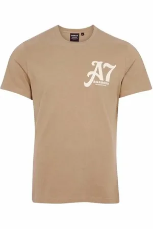Barbour Hombre, Camisetas, Marrón, Talla: M