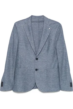 LUIGI BIANCHI MANTOVA Hombre, Chaquetas, Azul, Talla: L