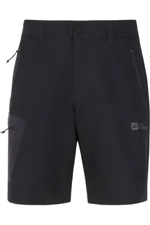 Jack Wolfskin Hombre, Pantalones cortos, Gris, Talla: S