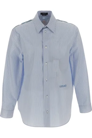 VERSACE Hombre, Camisas, Azul, Talla: M