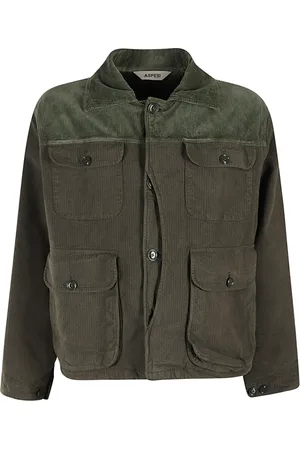 Aspesi Hombre, Chaquetas, Verde, Talla: L