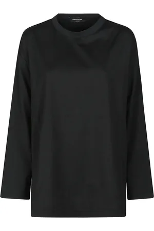 Fabiana Filippi Mujer, Camisetas, Negro, Talla: S