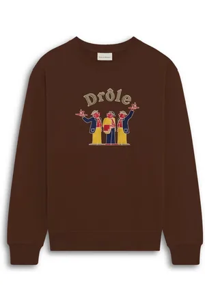 Drôle de Monsieur Hombre, Sudaderas, Marrón, Talla: L
