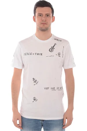 D.A. Daniele Alessandrini Hombre, Camisetas, Blanco, Talla: L