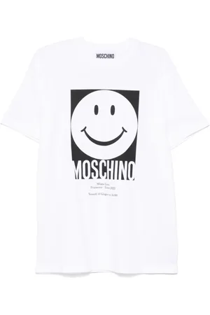 Moschino Hombre, Camisetas, Blanco, Talla: M