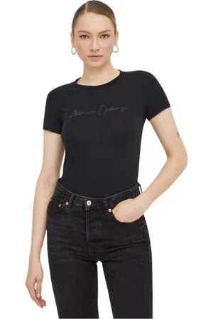 Armani Exchange Mujer, Camisetas, Azul, Talla: M