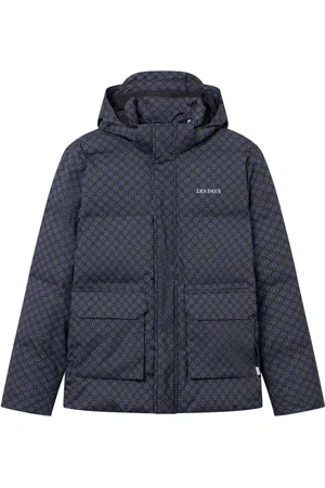 Les Deux Hombre, Chaquetas, Azul, Talla: M