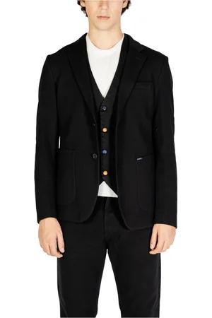 GIANNI LUPO Hombre, Chaquetas, Negro, Talla: S