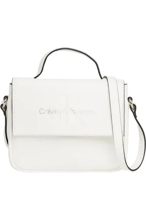 Calvin Klein Mujer, Bolsos, Blanco, Talla: ONE Size